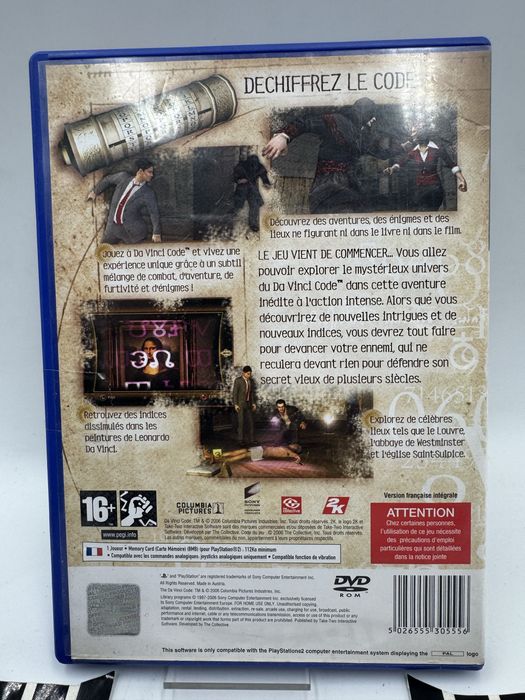 Da Vinci Code Ps2 Gwarancja