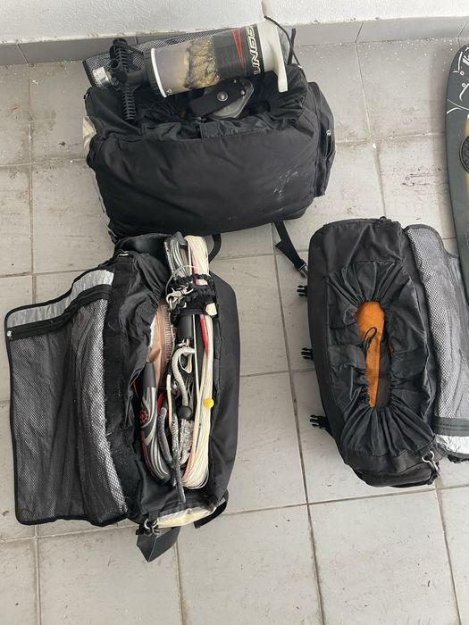 Kit completo de kitesurf
