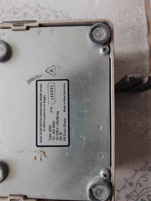 Mikrosilnik protetyczny Kavo 10 na części + sterownik nożny na chodzie