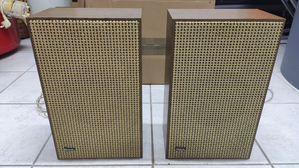 Głośniki kolumny vintage Liesenkotter Carnegie lata 70te