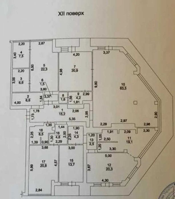 Квартира в комплексе бизнес-класса ЖК Greenwood/Французский бул. 1K7