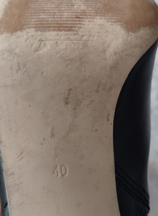 Botki czarne rozmiar 40