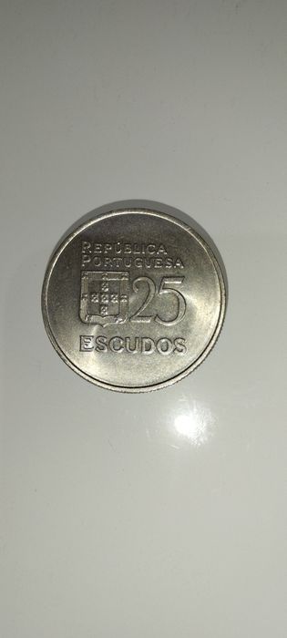 Moeda 25 escudos 1980