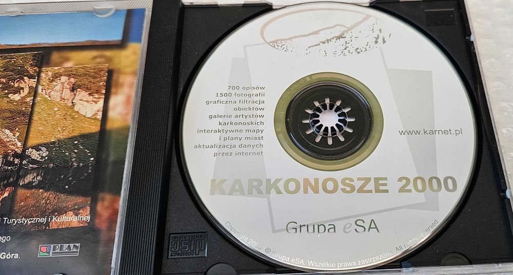 Karkonosze 2000 Przewodnik multimedialny na PC