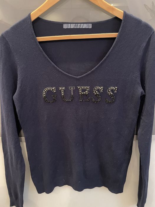 Guess sweterek z kotalikami s-M