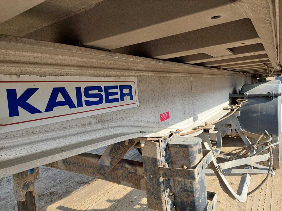 Naczepa wywrotka 40m aluminiowa Kaiser Robuste resor