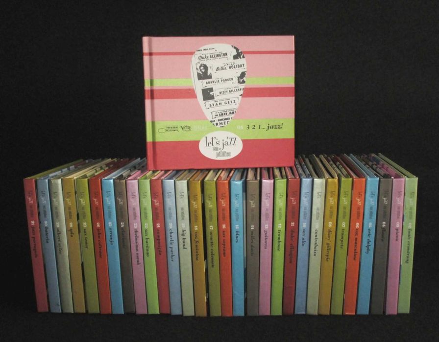 Colecção Let’s Jazz em Público 31 Cd e Livro Completo José Duarte