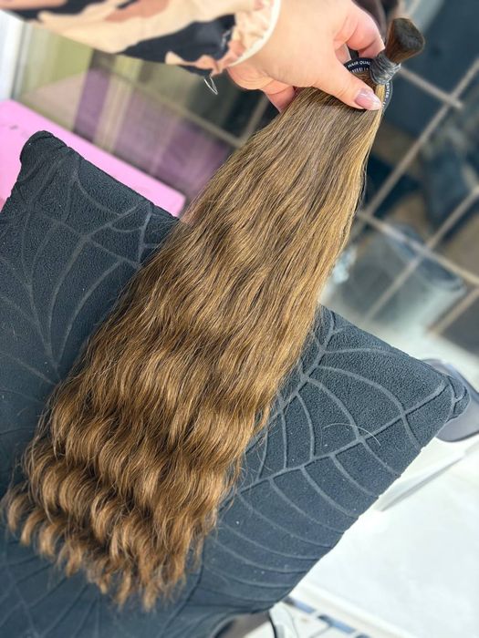 Волосы натуральные разные для наращивания, волосся