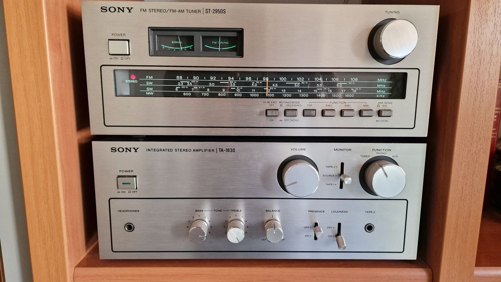 Tuner + Amplificador SONY ST-2950S + TA-1630