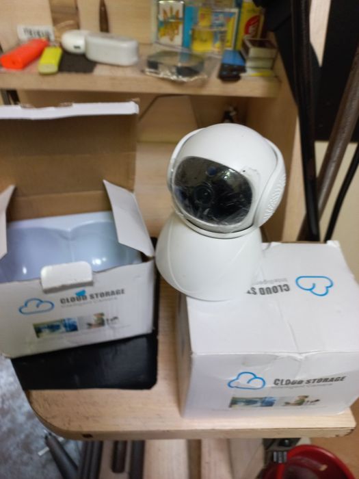 Wi fi камера. Cloud storage intellect camera.