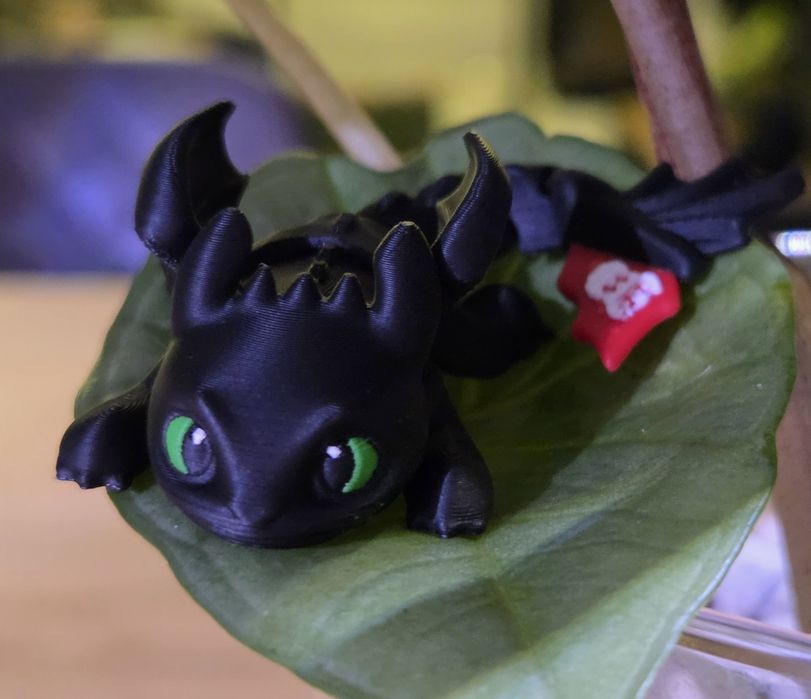 Druk 3D Dragon Szczerbatek