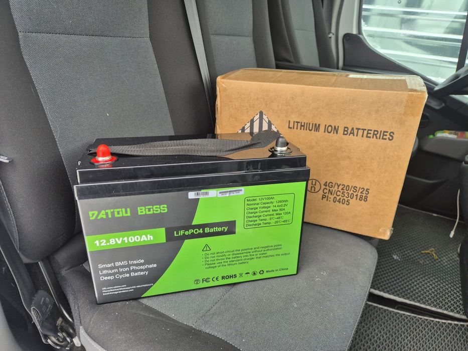 LIFEPO4 в наявності 12V 100AH