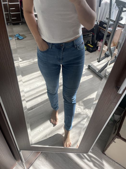 Spodnie jeansowe lee cooper m/l damskie jasne