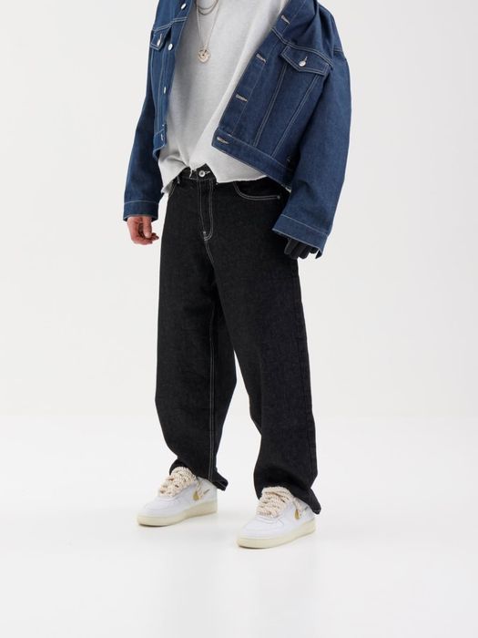 NEW !!!Чоловічі джинси  BERSHKA  Loose Baggy