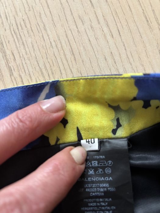 Юбка Balenciaga. Оригінал