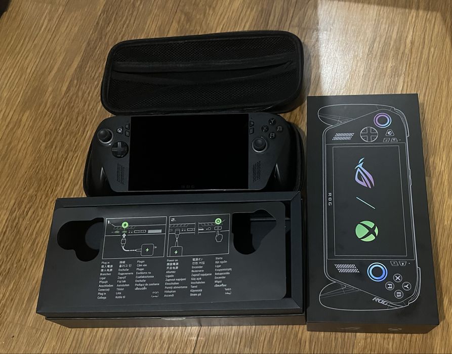 Rog Xbox Ally X imaculado com fatura e garantia Z2 AI EXTREME, 1TB, 24GB RAM, com extra