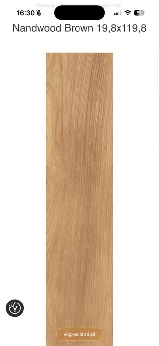 Gres nandwood brown mat 20x120( 8,52mkw)