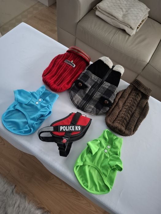 Komplet ubranek dla małego psa stan bdb i idealny warto wyprawka