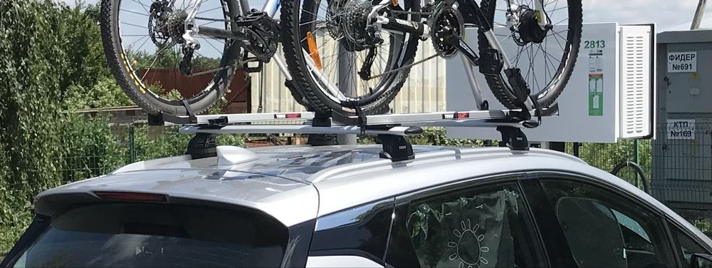 Багажник на рейлінги Thule Wingbar Evo для Chevrolet Bolt Ampera 2017+