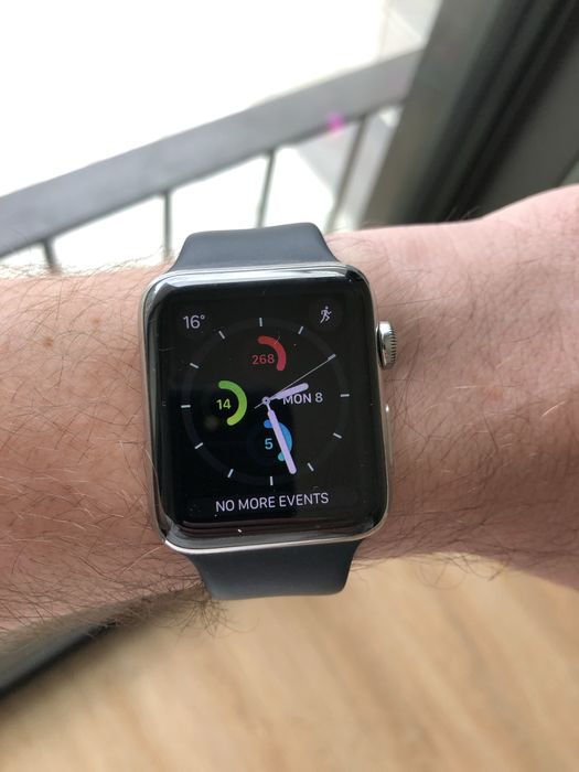Apple Watch 2 aço e vidro de safira