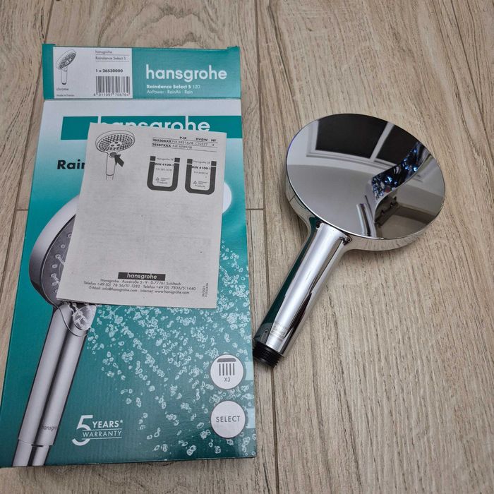 Hansgrohe Raindance Select S120 słuchawka  prysznicowa