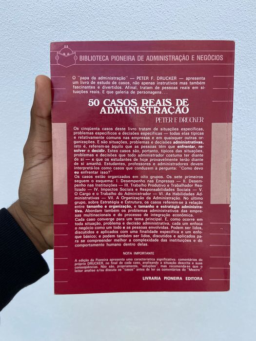 50 casos reais de administração