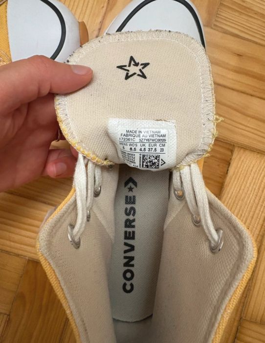 Converse All Star Run Star Hike Amarelo