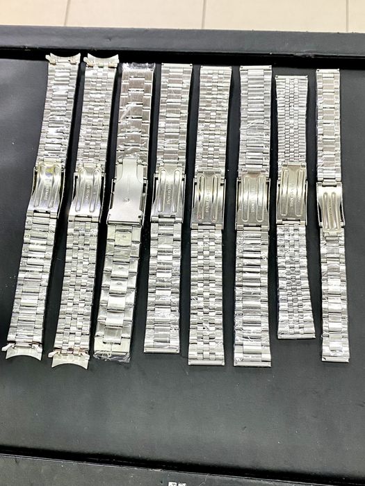 Браслет для часов ремешок нерж качество неубиваемые casio orient seiko