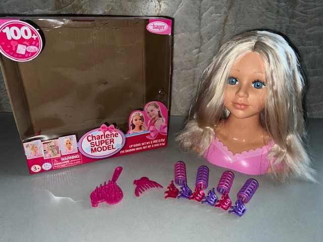 BAYER DESIGN lalka Charlene głowa do stylizacji