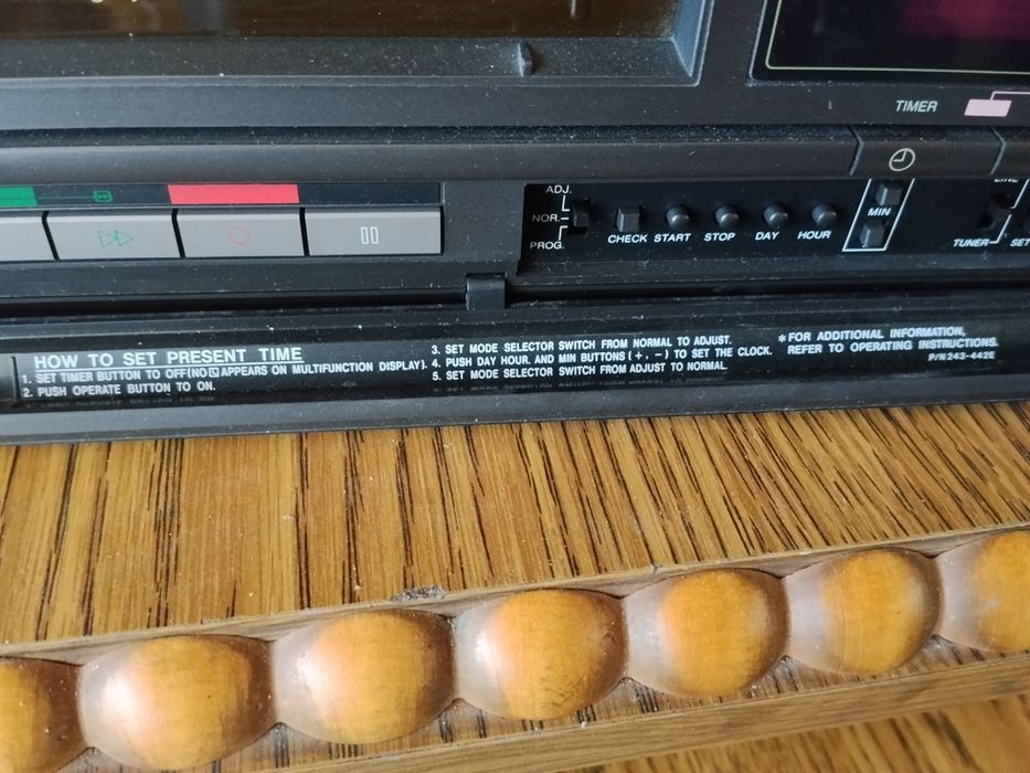 Magnetowid VHS YOKO YHV-80 HQ uszkodzony