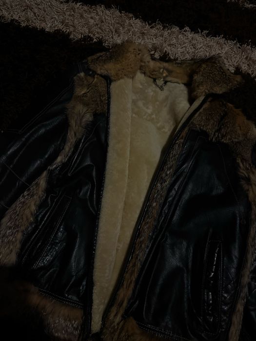 Курточка з натурального хутра вовка