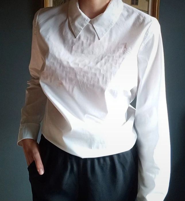 Spodnie Cos / wysoki stan+ Koszula Iil Sander