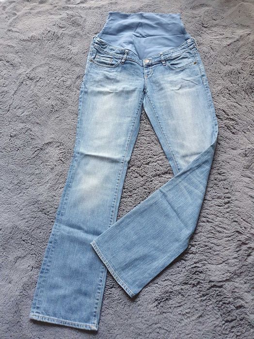 Spodnie ciążowe jeansowe H&M Mama