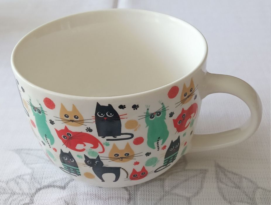 Чашка серии Разноцветные коты