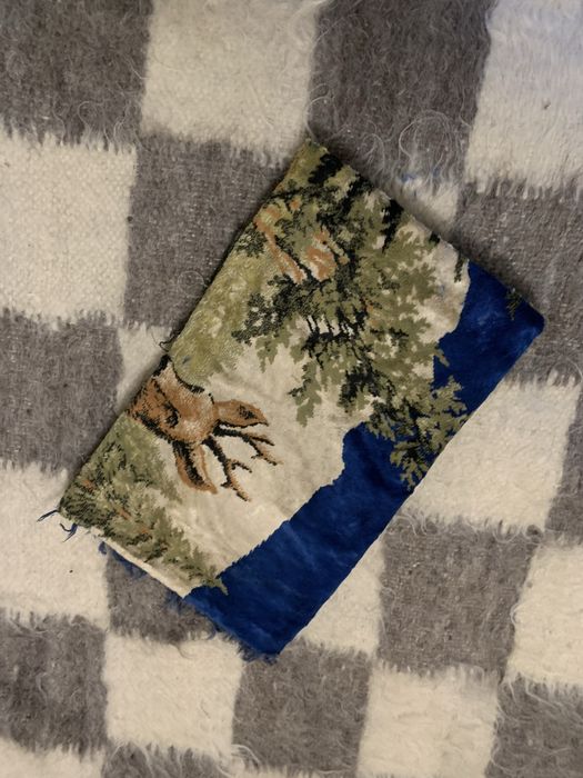 Килим ссср плюшевий на стіну Олені ковер