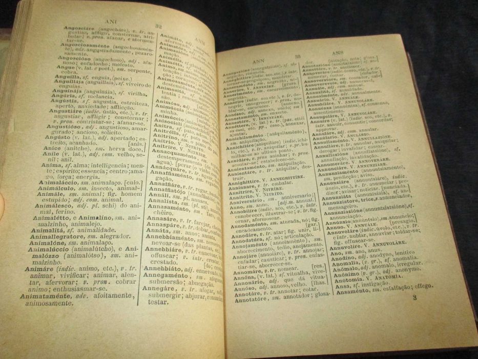 Livro Novo Dicionário Italiano Português