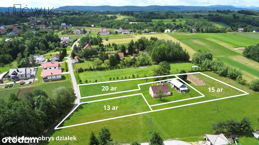 Działki budowlane w spokojnej okolicy - 10 km od Brzeska