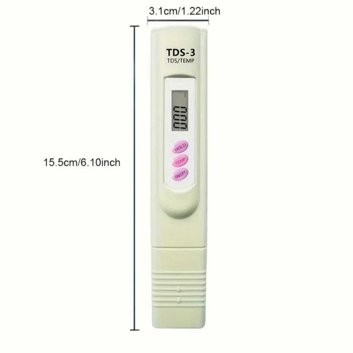 Тестер якості води 7 в 1 рН метр ТДС TDS