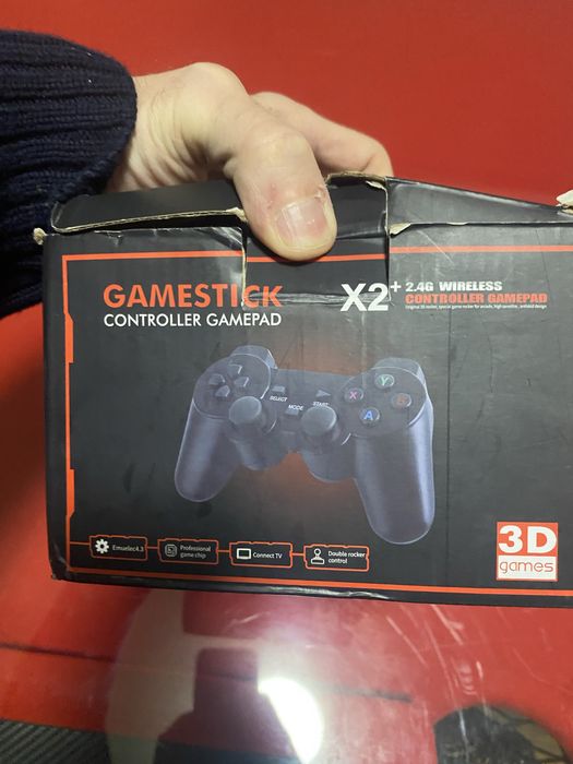 Consola Retro Game Stick X2 Pro 4K | 58.321 Jogos | Edição 3D Premium