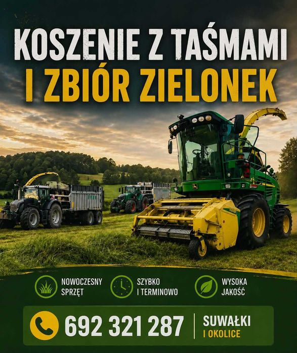 Koszenie i zbior trawy