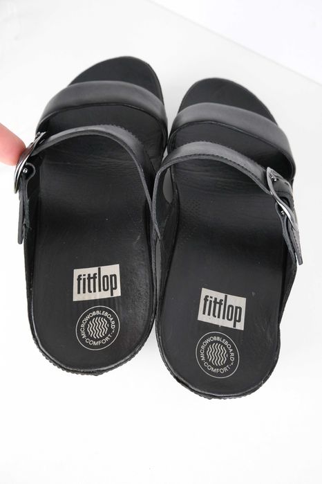 FitFlop skórzane klapki r 39