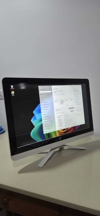 Computador HP tudo em um / touchscreen de 22 polegadas/ Windows + Office