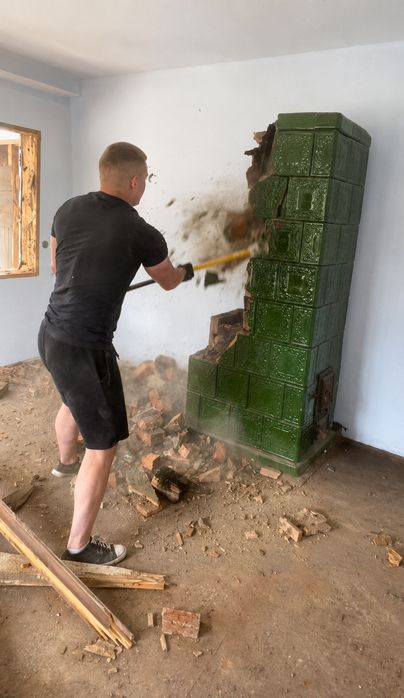 Недорогий демонтаж під ключ! Стін, стяжки, підлоги, вивіз сміття та хламу.