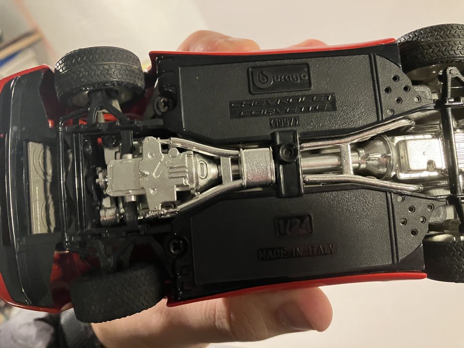 Chevrolete corvete 1997, escala 1:24