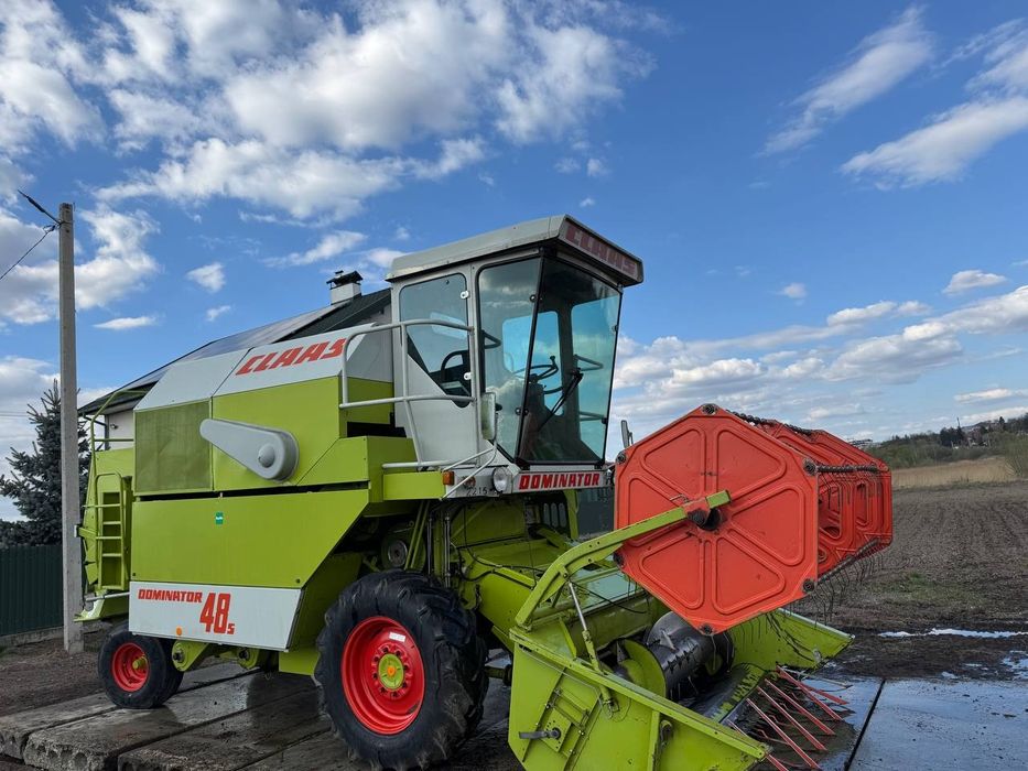 Комбайн свіжопригнаний  Claas Dominator 48 s