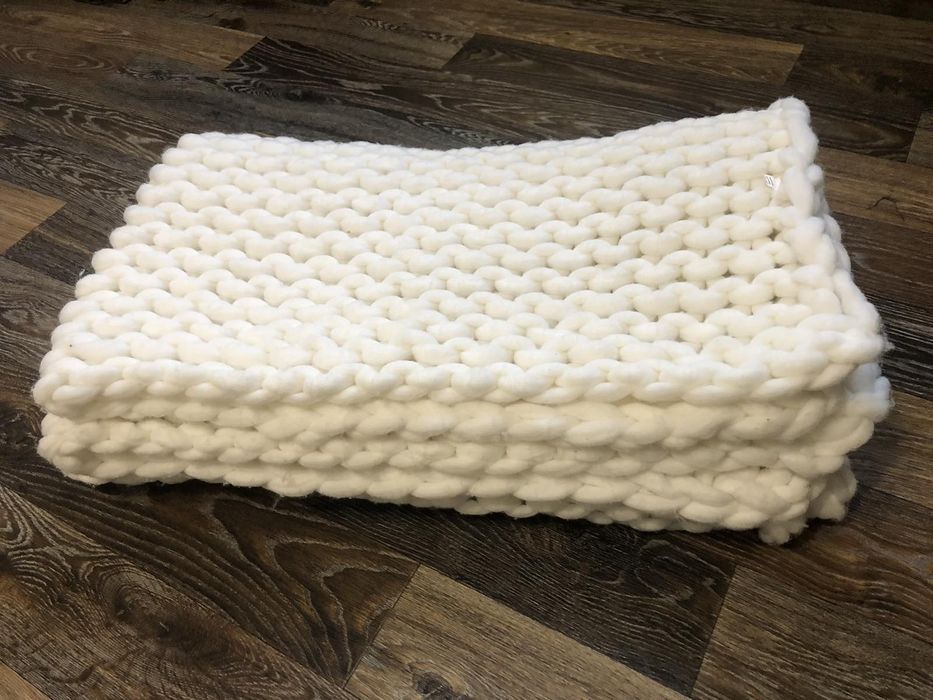 В'язаний плед...