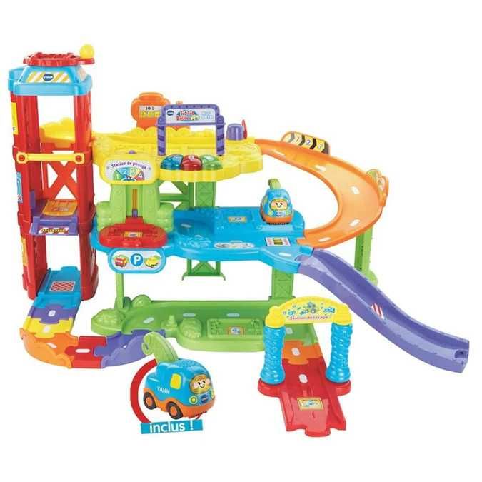 Pista de Carros Bólides Bip Bip Super garagem, da Concentra
