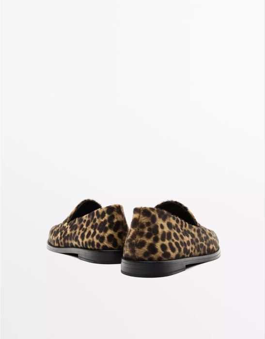 Мокасини лофери лео massimo dutti