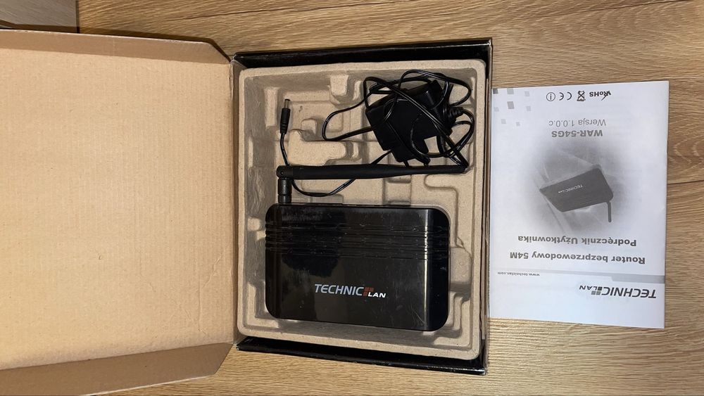 Router bezprzewodowy - TECHNICLAN WAR-54GS