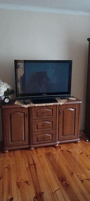 Komplet mebli szafa komoda witryna